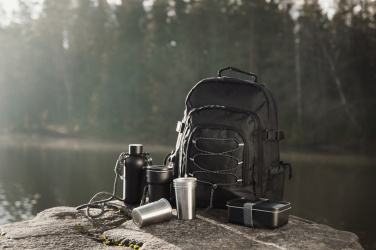 Logotrade presentreklam bild: VINGA Parks RCS återvunnet stål mugg, 4 st, 250 ML