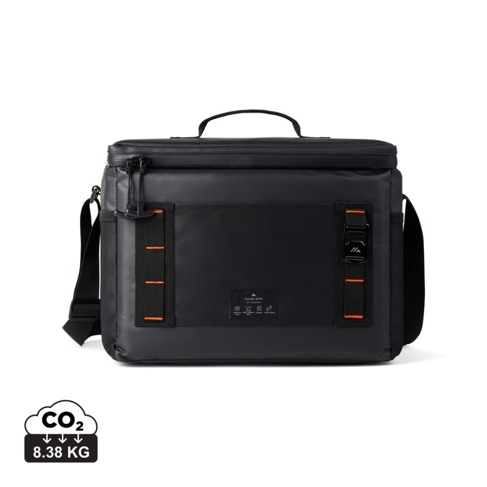Logotrade reklamprodukter bild: Nordic Drift Storm RCS water-repellent cooler bag 20L