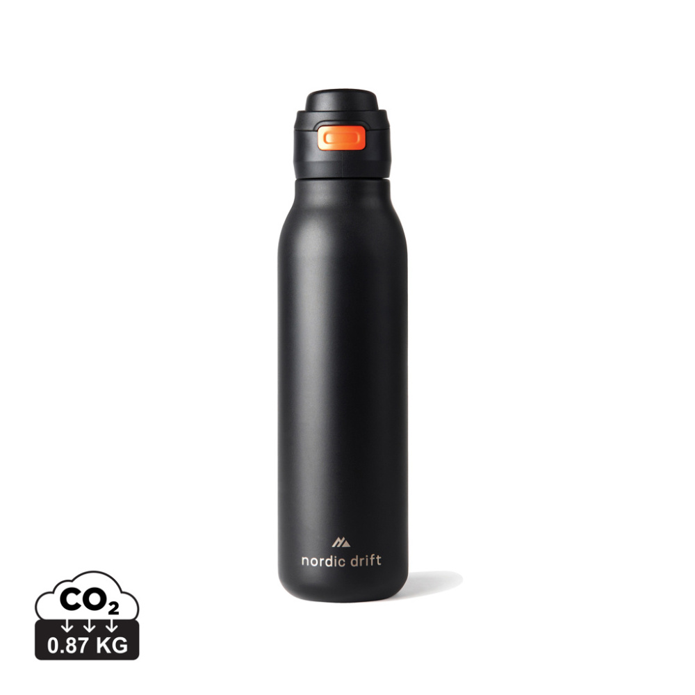 Logotrade kampanjprodukter bild: Nordic Drift Trail RCS enkelväggs vattenflaska 750 ml