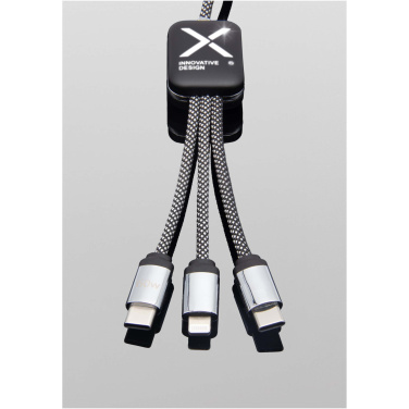 Logotrade profilprodukter bild: SCX.design C33 Type-C-laddningssladd på 60 W med dubbelupplyst logotyp
