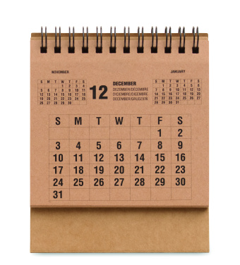 Logotrade kampanjprodukter bild: 4-årig skrivbordskalender