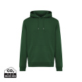 IQONIQ Joshua hoodie i återvunnen bomull, skogsgrön