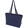 Ningbo 320 g/m² shoppingkasse med blixtlås 15L, Marin